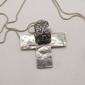 Silpada S1514 Sterling Silver Cross Necklace